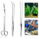 3-in-1 Aquascaping Tool Kit with Scissors and Tweezers