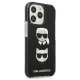 Karl Lagerfeld Karl&Choupette Head Case for iPhone 13 / 13 Pro - Black