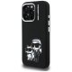 Karl Lagerfeld Silicone Karl&Choupette Sketch MagSafe Phone Case Cover iPhone 16 Pro Max - Black