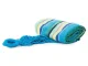 Single Striped Garden Hammock 200x80 cm with Carry Bag
