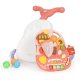 2-in-1 Interactive Baby Walker and Educational Activity Table with Sounds