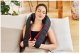 4FIZJO SHIATSU PRO+ Back Shoulder Neck Body Warming Pillow Massager, Black/Red
