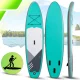 AquaPaddle SUP Board 335x84x15 cm, with Accessories, 180 kg, Cruise Green