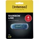 USB Flash Drive Intenso Rainbow Line 4GB USB 2.0, Blue