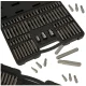KAFUWELL 75-Piece Screwdriver Bit Set with Short & Long Hex Torx Bits in Case
