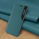Eco Leather View Case Wallet Case for iPhone 13 mini with Kickstand, Orange