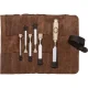 Kirschen Firmer Chisel Set 6 Pcs in Leather Bag (6-26 mm)