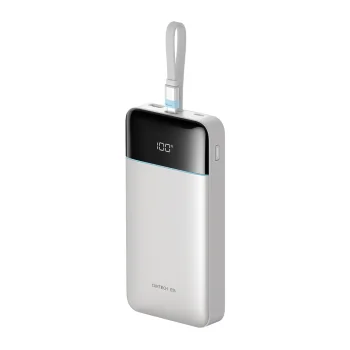 Cuktech LPB252N 120W 25000mAh Power Bank with USB-C Cable, White