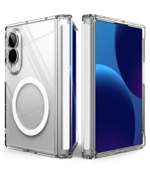 Ringke Fusion Flap Magnetic MagSafe Case for Samsung Galaxy Z Fold 8, Clear