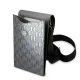 Karl Lagerfeld Ikonik Karl Monogram Patch Phone Bag - Silver