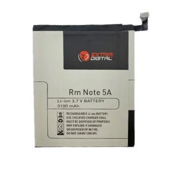 Extra Digital Battery for Xiaomi Redmi Note 5A (3100 mAh, 3.7V)