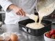 Square Cake Baking Pan Set, 3 Pcs (24/26/28 cm), Grey