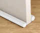 Draft Excluder for Doors and Windows, White