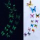 Fluorescent butterflies 12pcs mix
