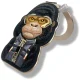 Nimmy Cool&Cute 2.0 Gorilla Magnetic Pendant - Black