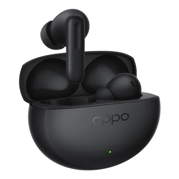Oppo Enco Air5 Pro Wireless In-Ear Headphones with ANC and Hi-Res Audio - Black
