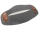 Orthopedic Neck Pillow, Profiled Foam Pillow, Grey