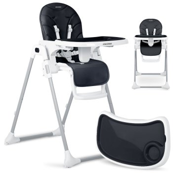 Ricokids Tulo Adjustable Baby High Chair, black