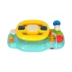 Interactive Steering Wheel Toy for Toddlers with Music and Lights, Blue