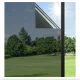 One-Way Mirror Window Film for Daytime Privacy 80x100cm, Light Blue Silver