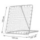 Neo-Sport 1490 Football Training Rebounder 120x120 cm