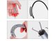 Flexible spring claw pick-up tool for screws, long reach 56 cm