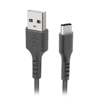 Sbs USB-A to USB-C Cable 3m, Black