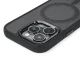 Fashion Case compatible with MagSafe Samsung Galaxy S25 FE - matte black