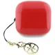 Guess Glossy Effect Printed Classic Logo & Charm TWS headphones - red