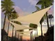 Waterproof Sun Shade Sail - Triangle 3x3x3m, Cream
