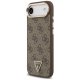 Guess 4G Triangle Logo MagSafe Case for iPhone Air, Brown