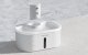 Petwant W4-L Mini Dog and Cat Water Fountain Drinker 2.5L, White