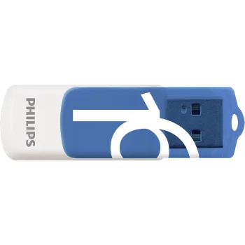 USB Flash Drive Philips Vivid Edition 16GB USB 2.0, Ocean Blue