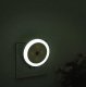 Night LED Light Lamp with Twilight Dusk Sensor, White