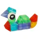 Magnetic Building Blocks for Kids, Glowing 3D Elements, 64 Pcs