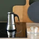 Leopold Vienna Trevi Espresso Maker, 6 Cups, Stainless Steel