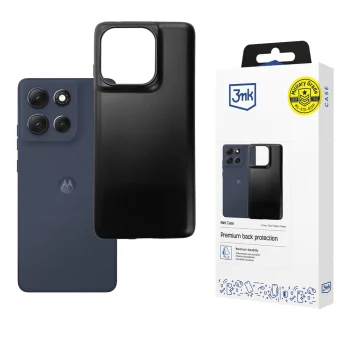 Case 3mk Matt Case for Motorola Moto G86 Power - Black