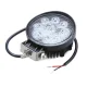 Round 9 LED 27W Car Work Light