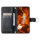Samsung Galaxy A37 5G Leather Wallet Case with Stand and Shoulder Strap, Black