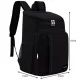 Trizand 00021070 Thermal Picnic Backpack 26L, Black