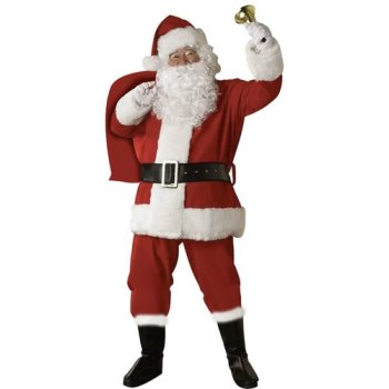 Professional Santa Claus Costume Malatec 22682, Complete 13-Piece Set