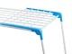 Foldable Clothes Drying Rack, 150 cm, White/Blue