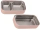 Double-Layer XXL Lunch Box with Cutlery 1400ml, Pink