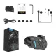 EJEAS K1Pro Motorcycle Intercom with 2K Recorder