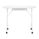 Activeshop 4031 Folding Manicure Table with Carrying Bag, White