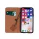 Samsung Galaxy A16 4G / 5G ( SM-A166 / SM-A165 ) Genuine Leather Wallet Phone Cover, Brown