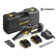 Cordless Mini Chainsaw Humberg HM-421 with 2 Batteries 21V Brushless Motor