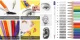 Drawing Sketch Pencil Set ARRTX 2B, 14 pcs