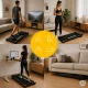 Electric Walking Pad Treadmill MOVEPRO 1-10 km/h with Remote