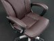Sofotel EG-222 Ergonomic Leather Office Chair, Brown